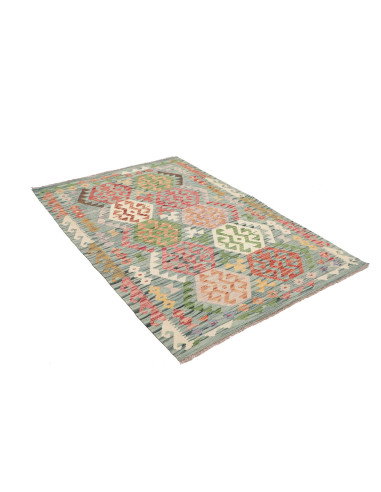 Kilim 128x181 Cm Kilim, Afghanistan, Hand-carded Wool