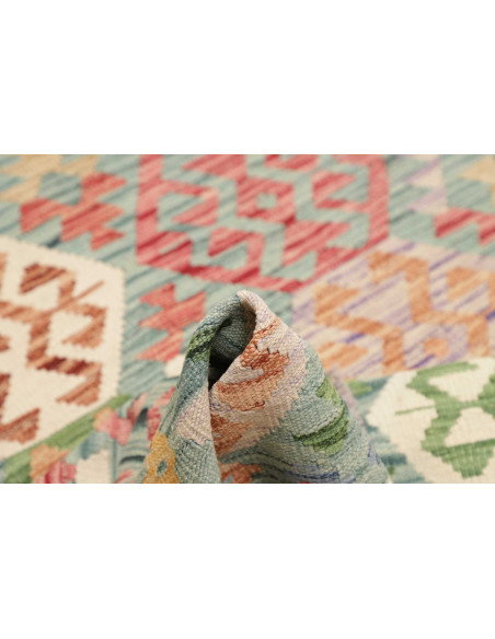 Kilim 128x181 Cm Kilim, Afghanistan, Lana Cardata A Mano