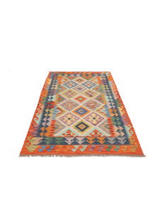 Kilim 119x187 Cm Kilim, Afghanistan, Hand-carded Wool (warp: 2