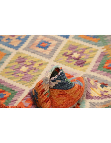 Kilim 119x187 Cm Kilim, Afghanistan, Lana Cardata A Mano