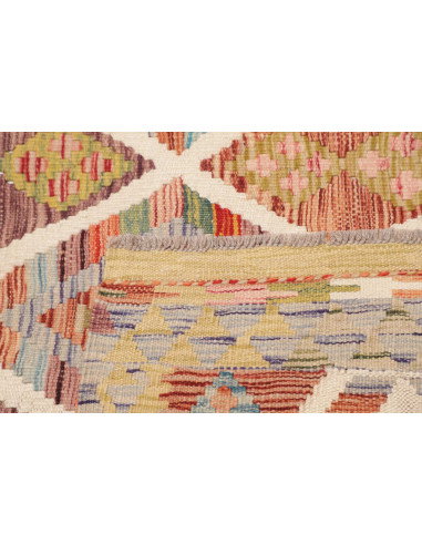 Kilim 124x204 Cm Kilim, Afghanistan, Hand-carded Wool (warp: