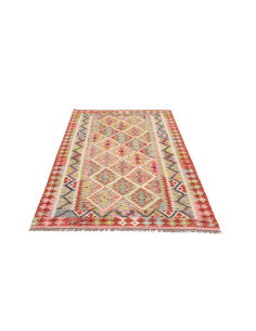 Kilim 122x183 Cm Kilim, Afghanistan, Lana Cardata A Mano 2