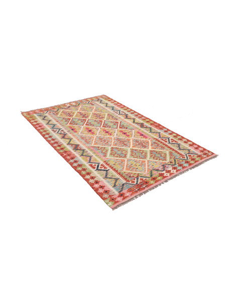Kilim 122x183 Cm Kilim, Afghanistan, Hand-carded Wool (warp: