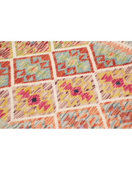 Kilim 122x183 Cm Kilim, Afghanistan, Hand-carded Wool (warp: