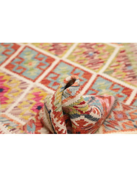 Kilim 122x183 Cm Kilim, Afghanistan, Hand-carded Wool (warp:
