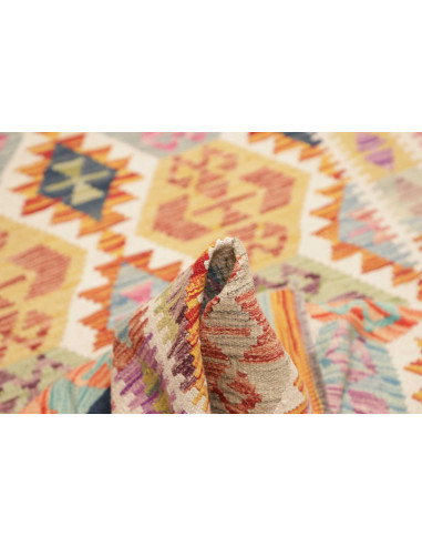 Kilim 124x182 Cm Kilim Afghanistan, Hand-carded Wool,