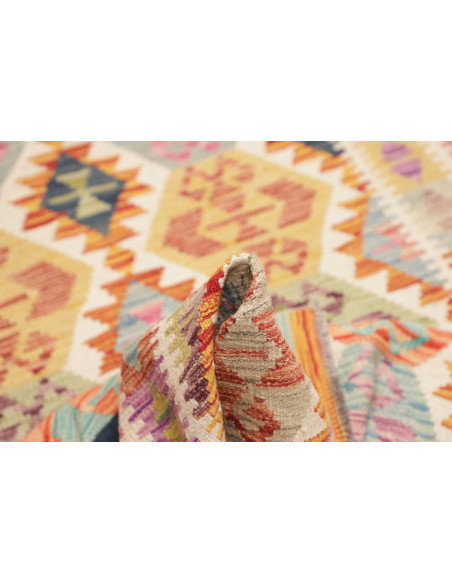 Kilim 124x182 Cm Kilim Afghanistan, Hand-carded Wool,