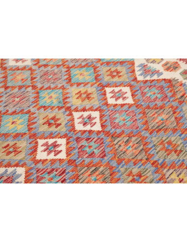 Kilim 127x192 Cm Kilim, Afghanistan, Lana Cardata A Mano