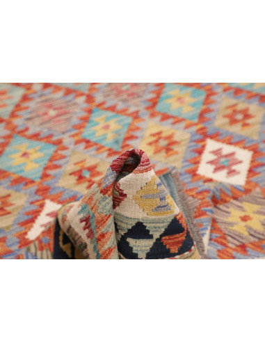Kilim 127x192 Cm Kilim, Afghanistan, Hand-carded Wool (warp: