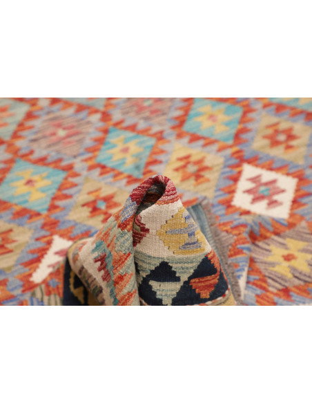 Kilim 127x192 Cm Kilim, Afghanistan, Hand-carded Wool (warp: