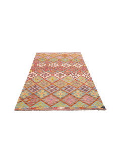 Kilim 119x192 Cm Afghan Kilim, Hand-carded Wool, Cotton 2