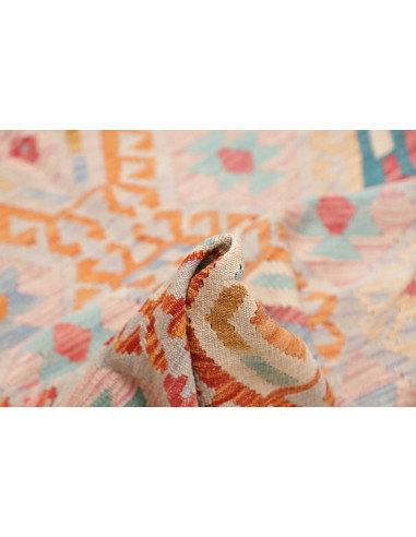 Kilim 154x200 Cm Kilim, Afghanistan, Hand-carded Wool (warp:
