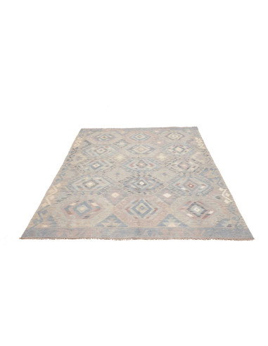 Kilim 152x198 Cm Kilim, Afghanistan, Lana Cardata A Mano