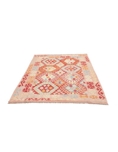 Kilim 153x195 Cm Kilim, Afghanistan, Hand-carded Wool (warp: