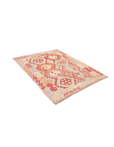 Kilim 153x195 Cm Kilim, Afghanistan, Hand-carded Wool (warp: