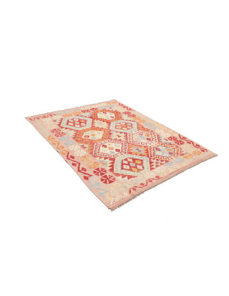 Kilim 153x195 Cm Kilim, Afghanistan, Hand-carded Wool (warp: