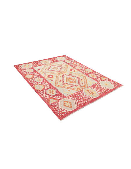 Kilim 155x206 Cm Kilim, Afghanistan, Hand-carded Wool (warp: