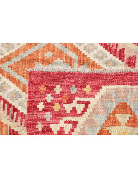 Kilim 155x206 Cm Kilim, Afghanistan, Hand-carded Wool (warp:
