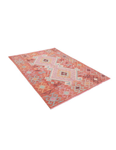 Kilim 148x200 Cm Kilim Afghan. Hand-carded Wool (warp: