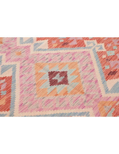 Kilim 148x200 Cm Kilim Afghan. Hand-carded Wool (warp: