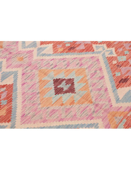 Kilim 148x200 Cm Kilim Afghan. Hand-carded Wool (warp: