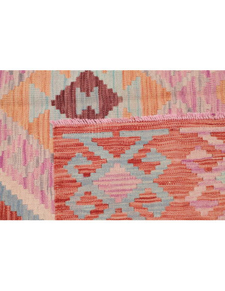 Kilim 148x200 Cm Kilim Afghan. Hand-carded Wool (warp: