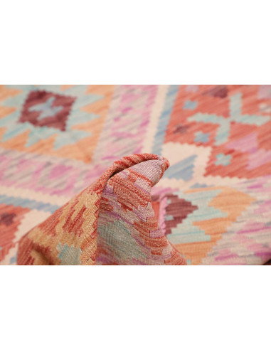 Kilim 148x200 Cm Kilim Afghan. Hand-carded Wool (warp: