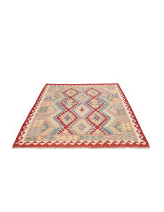 Kilim 158x196 Cm Kilim Afghanistan, Lana Cardata A Mano 2