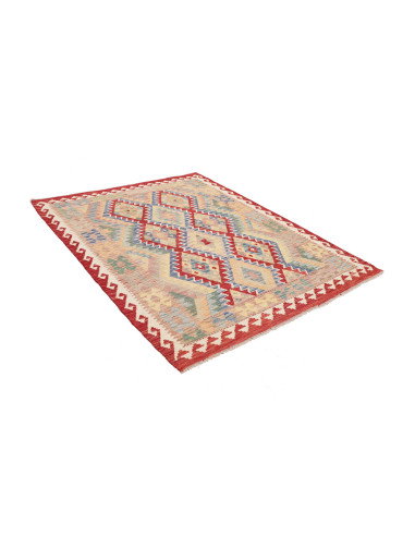 Kilim 158x196 Cm Kilim Afghanistan, Hand-carded Wool (warp: