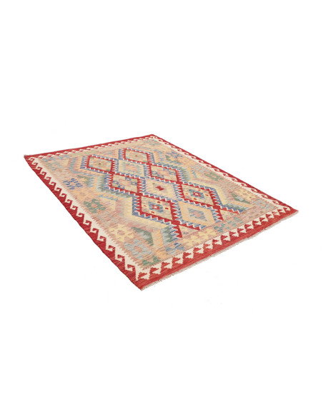 Kilim 158x196 Cm Kilim Afghanistan, Lana Cardata A Mano
