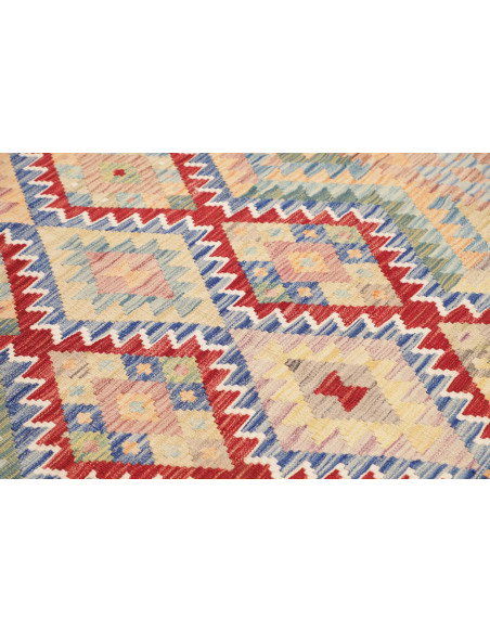 Kilim 158x196 Cm Kilim Afghanistan, Hand-carded Wool (warp: