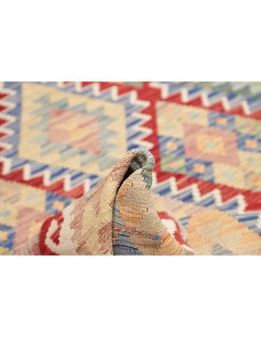 Kilim 158x196 Cm Kilim Afghanistan, Hand-carded Wool (warp: