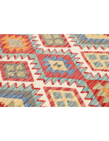 Kilim 155x217 Cm Kilim, Afghanistan, Hand-carded Wool (warp: