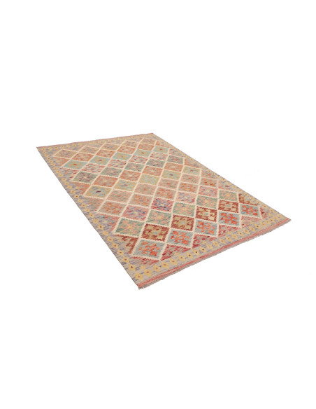 Kilim 148x202 Cm Kilim Afghanistan Lana Cardata A Mano