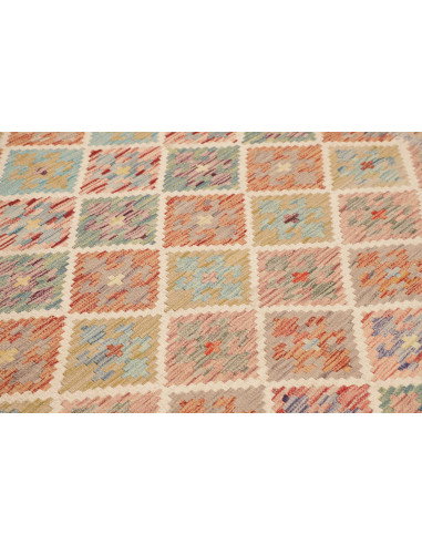 Kilim 148x202 Cm Kilim Afghanistan Hand-carded Wool Cotton