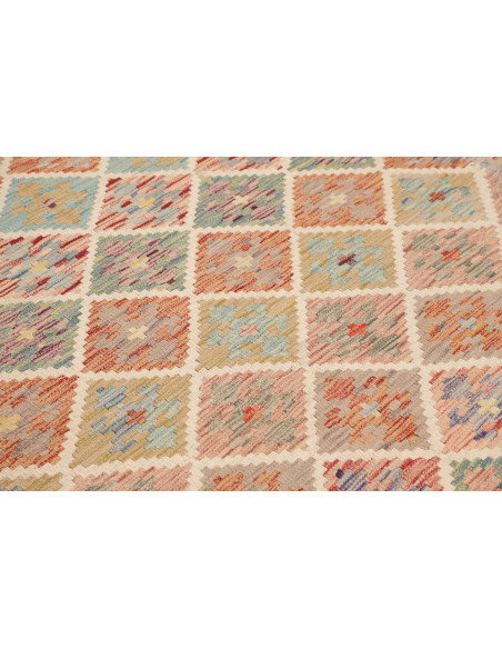 Kilim 148x202 Cm Kilim Afghanistan Hand-carded Wool Cotton
