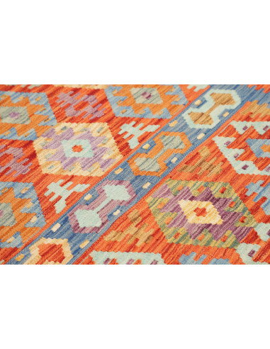 Kilim 148x200 Cm Kilim, Afghanistan, Hand-carded Wool (warp: