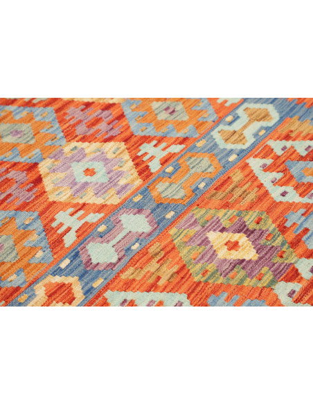 Kilim 148x200 Cm Kilim, Afghanistan, Lana Cardata A Mano
