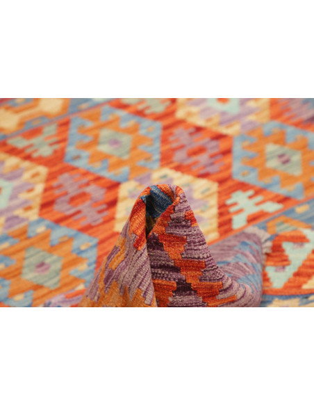 Kilim 148x200 Cm Kilim, Afghanistan, Hand-carded Wool (warp: