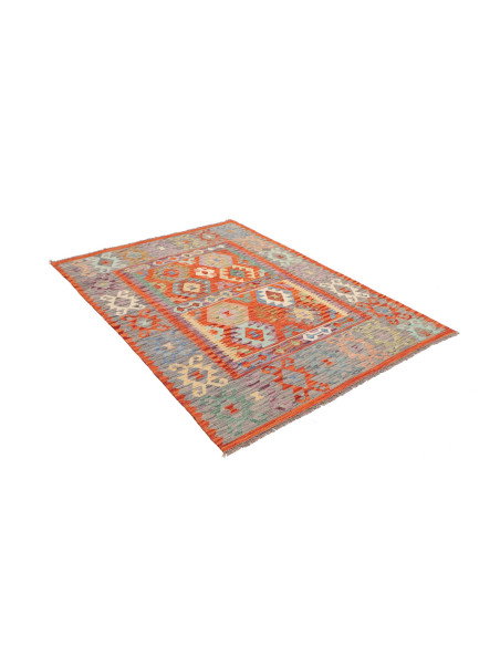 Kilim 146x201 Cm Kilim Afghanistan Hand-carded Wool