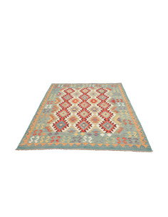 Kilim 147x197 Cm Kilim Afghanistan, Lana Cardata A Mano 2