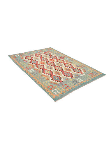 Kilim 147x197 Cm Kilim Afghanistan, Lana Cardata A Mano