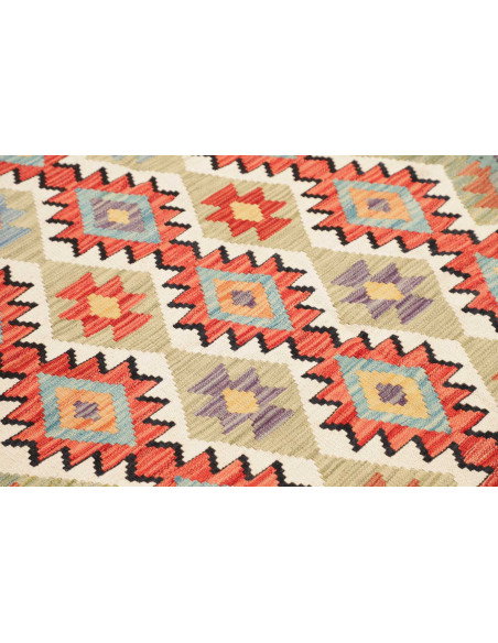 Kilim 147x197 Cm Kilim Afghanistan, Lana Cardata A Mano