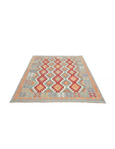 Kilim 148x193 Cm Kilim, Afghanistan, Hand-carded Wool 2