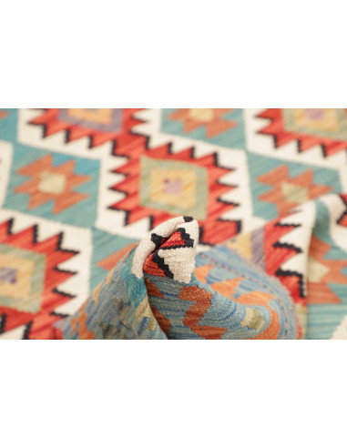 Kilim 148x193 Cm Kilim, Afghanistan, Lana Cardata A Mano
