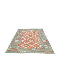 Kilim 154x202 Cm Kilim Afghanistan Lana Cardata A Mano 2