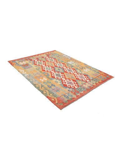 Kilim 153x202 Cm Kilim Afghanistan Lana Cardata A Mano