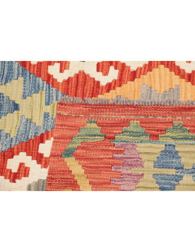 Kilim 153x202 Cm Kilim Afghanistan Hand-carded Wool Cotton