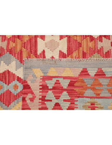 Kilim 176x244 Cm Afghan Kilim, Hand-carded Wool, Cotton, 0.3