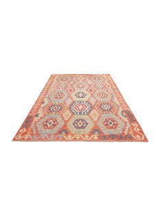 Kilim 184x248 Cm Kilim, Afghanistan, Lana Cardata A Mano 2